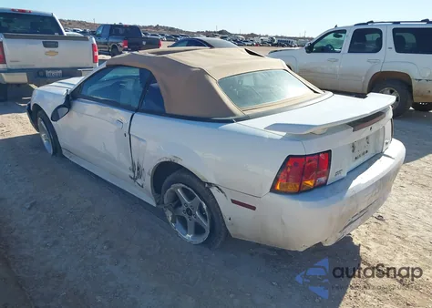 2001 Ford Mustang Cobra from USA, damaged, VIN 1FAFP46VX1F190135